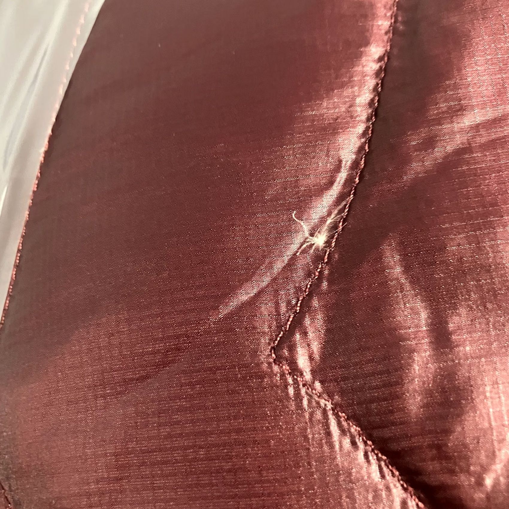The North Face The North Face Jacket Womens Small Red Burgundy 550 Down Puffer Coat Full Zip Size S / US 4 / IT 40 - 5 Thumbnail