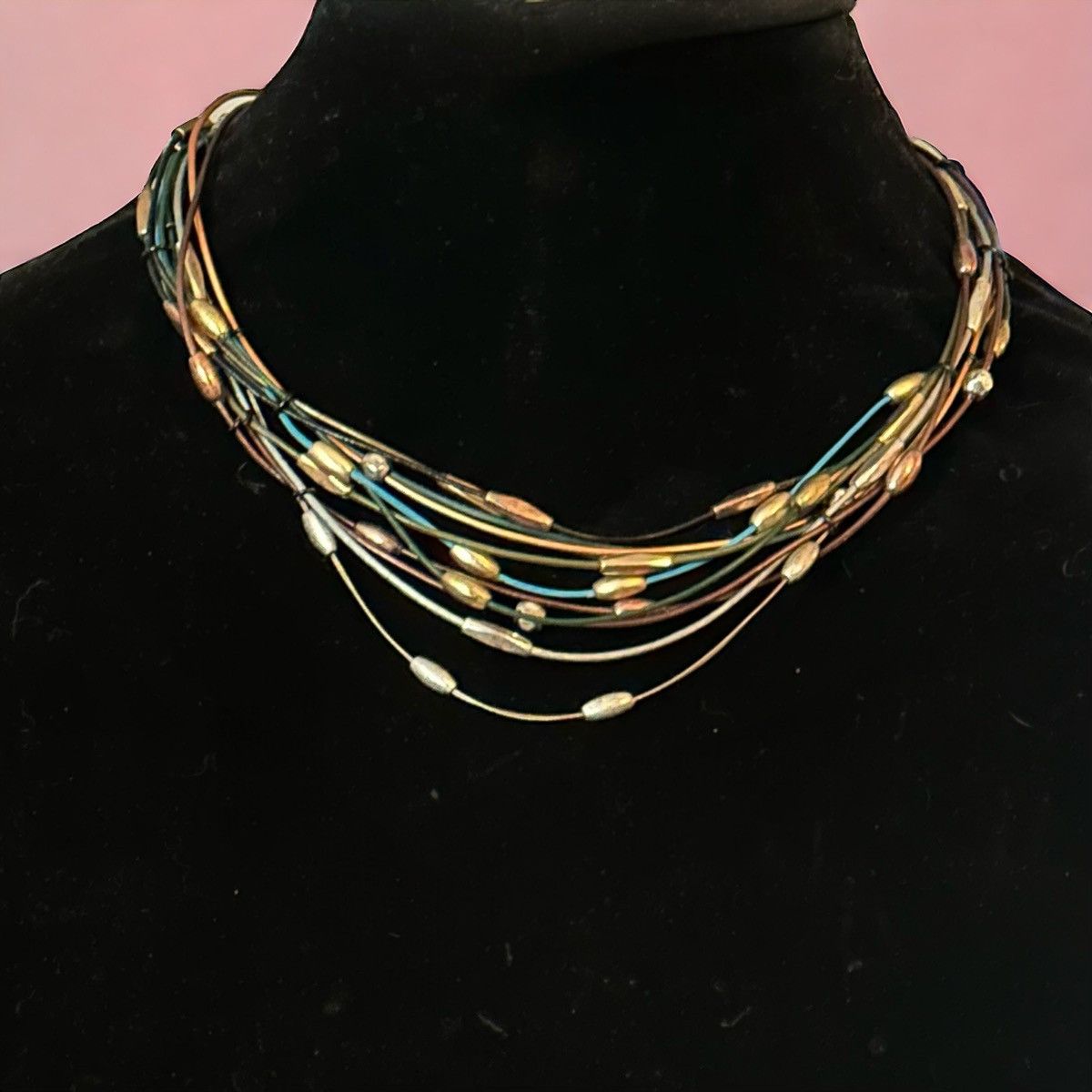 Chicos Chico’s multi strand cord bead necklace Size ONE SIZE - 1 Thumbnail