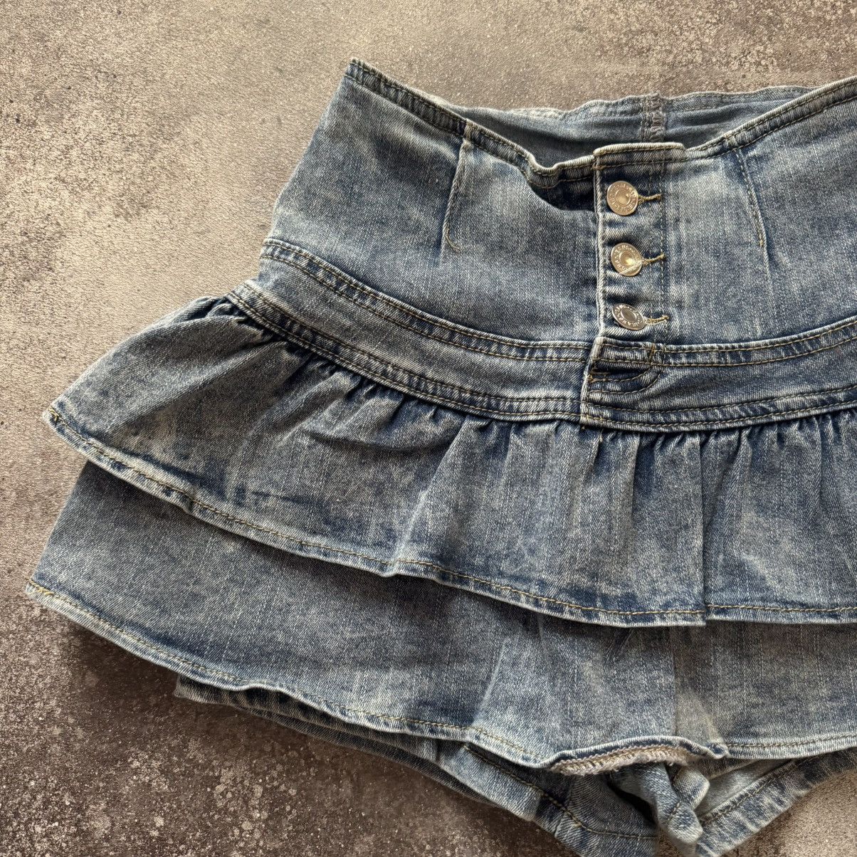 20471120 × Japanese Brand Amazing Cute Super Mini Skirt Size 25" / US 0 / IT 36 - 4 Thumbnail