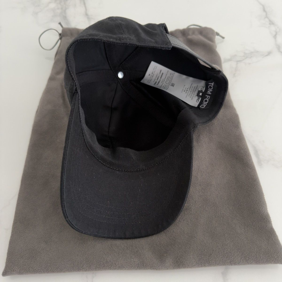 Tom Ford Tom Ford Baseball Cap Black Medium 🚫READ DESCRIPTION🚫 Size ONE SIZE - 4 Thumbnail