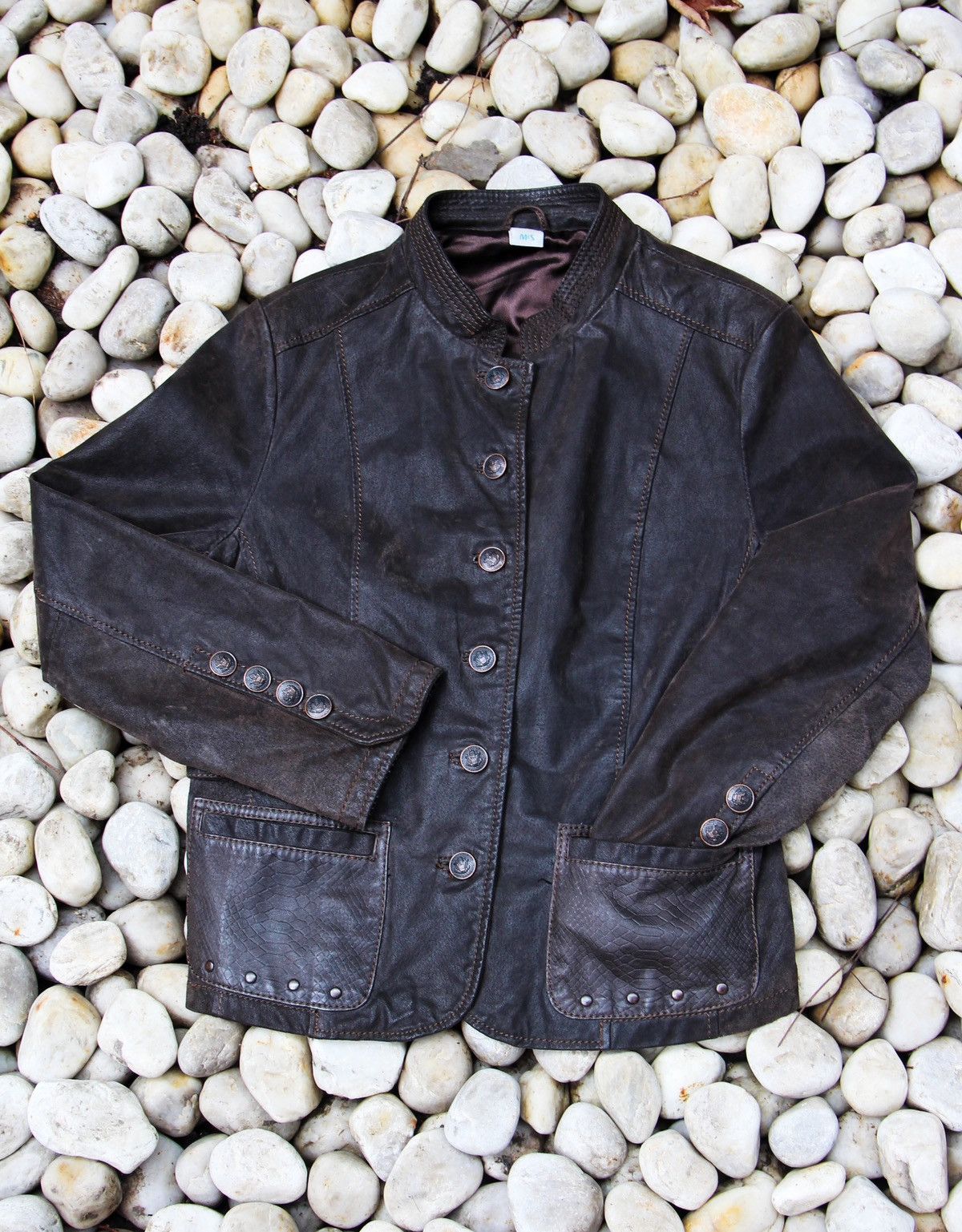 Vintage Vintage Leather Jacket Size M / US 6-8 / IT 42-44 - 4 Thumbnail