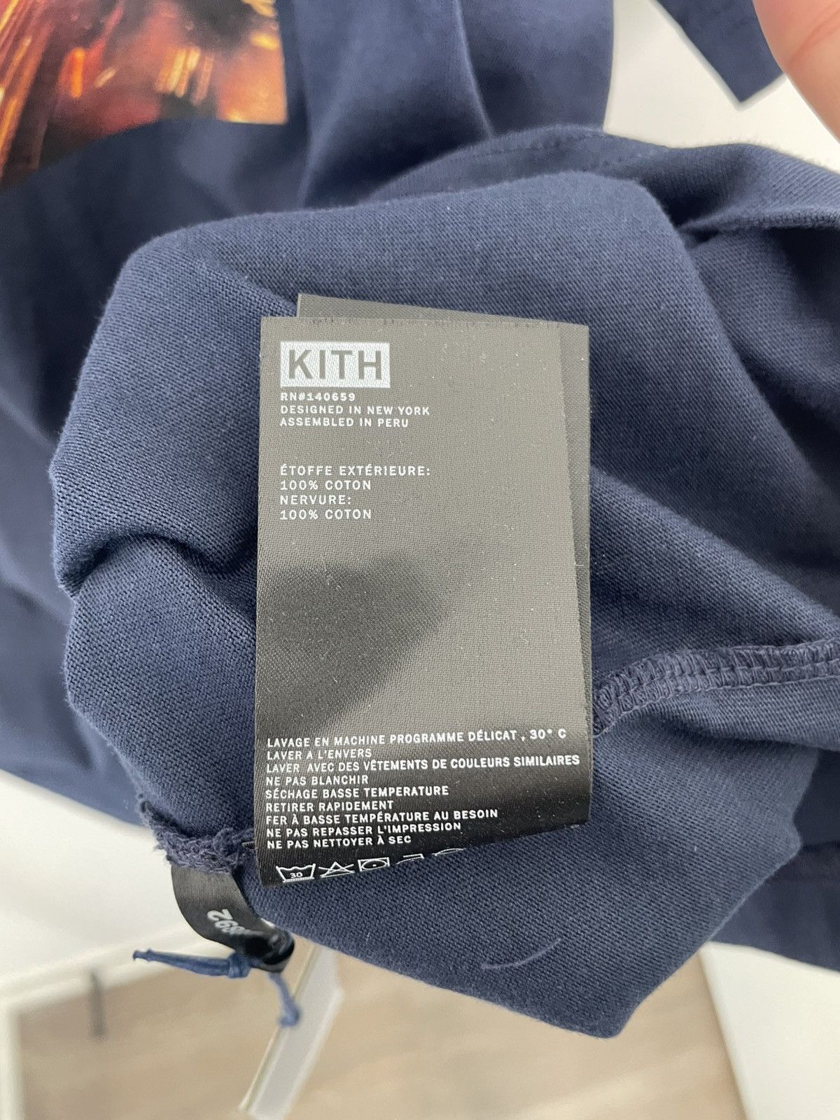 Kith Kith Speed Tee T Shirt Nocturnal Blue Large Size US L / EU 52-54 / 3 - 8 Thumbnail