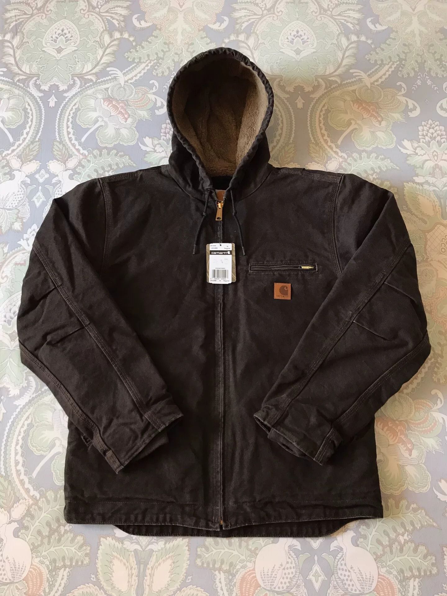 Carhartt Carhartt J141 DKB Hooded Work Jacket Size US M / EU 48-50 / 2 - 1 Thumbnail