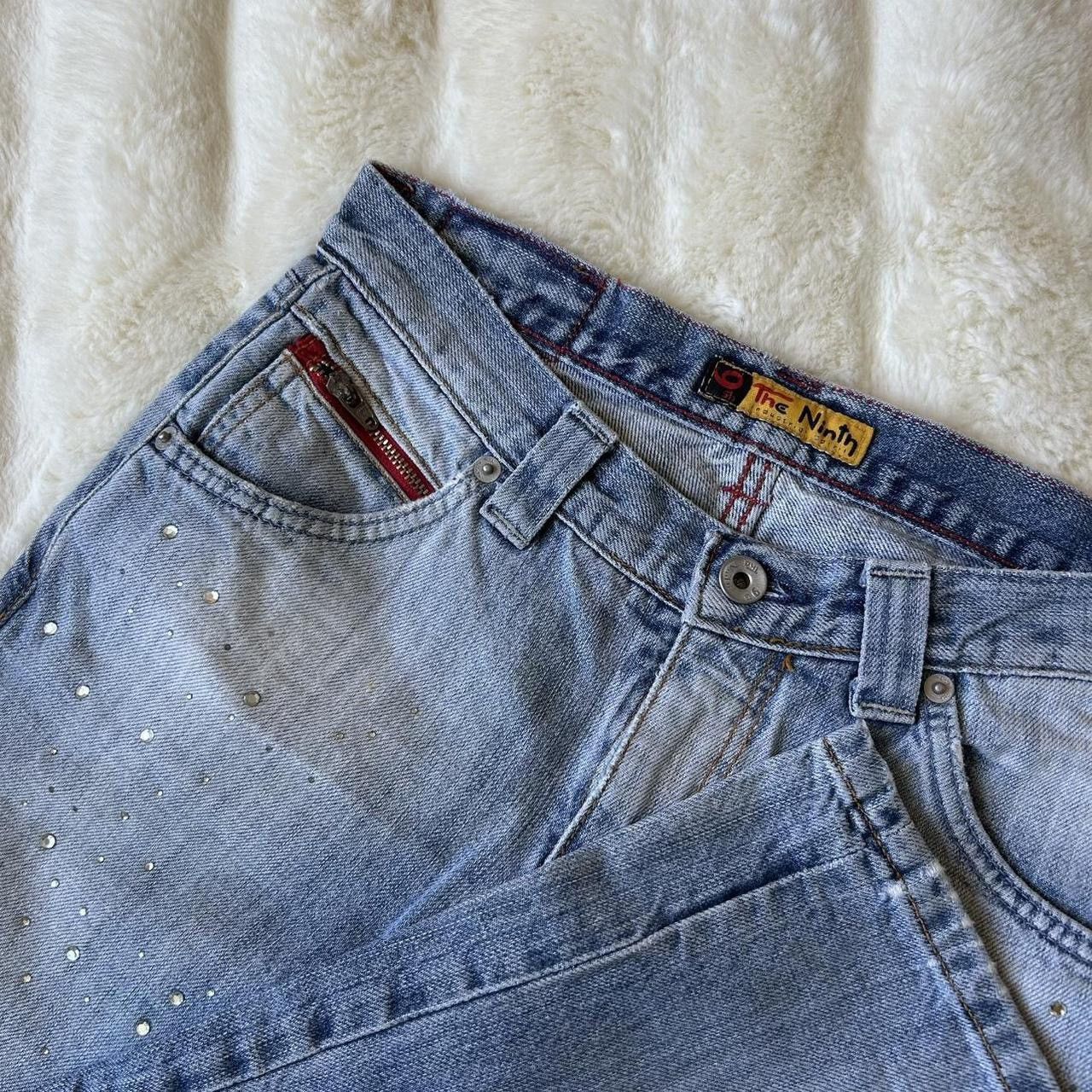 Other the ninth rhinestone denim jeans ⋆˙⟡ Size 25" / US 0 / IT 36 - 2 Thumbnail