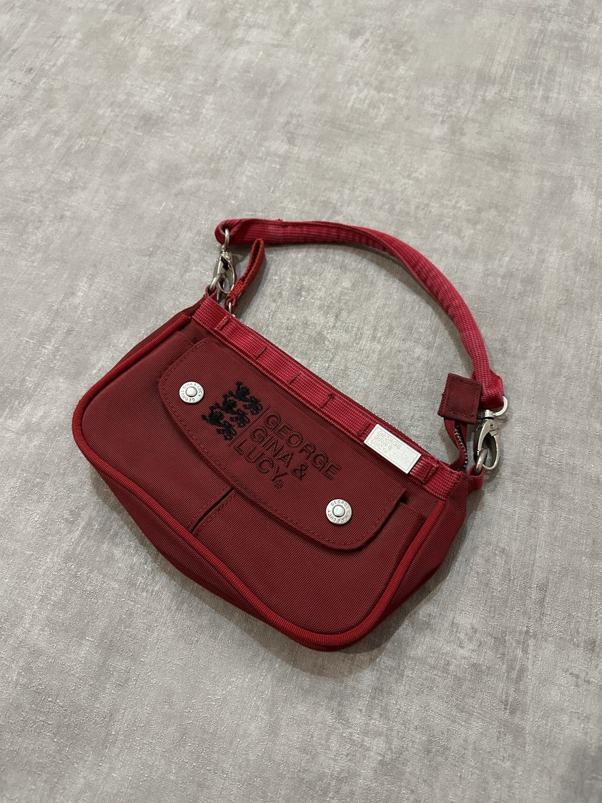 George Gina Lucy Vintage Y2K Mini Bag George Gina & Lucy Ggl Nice Mice in Red, Women's
