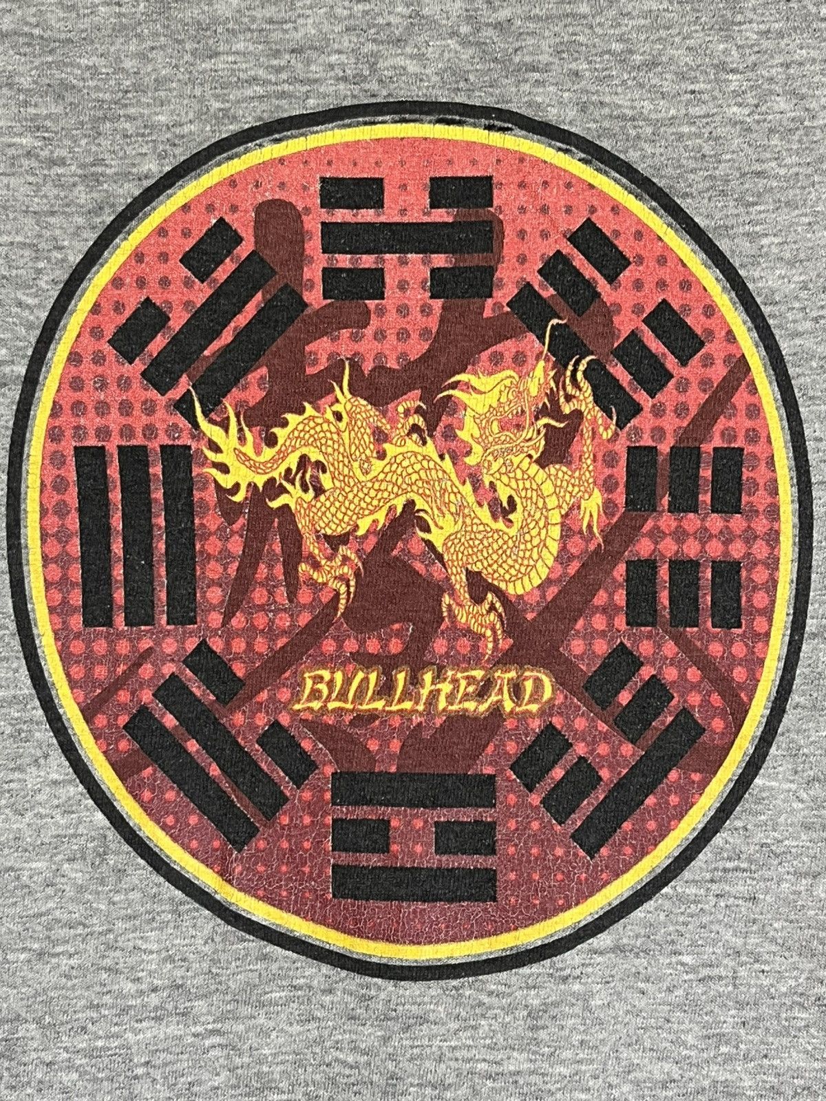 Bullhead Denim Co. Vintage BULLHEAD dragon thrashed & distressed l/s tee shirt Size US S / EU 44-46 / 1 - 5 Thumbnail