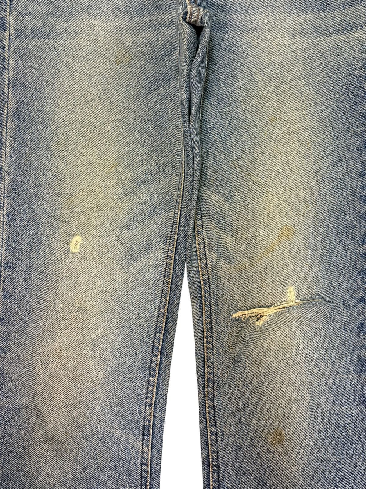 Diesel Vintage Japanese Brand Faded Wash Distress Flare Jeans Size 27" / US 4 / IT 40 - 3 Thumbnail