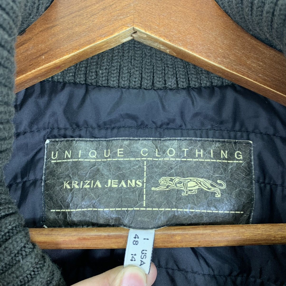 Vintage Vintage Krizia Jeans Sherpa Jacket Size US S / EU 44-46 / 1 - 5 Thumbnail