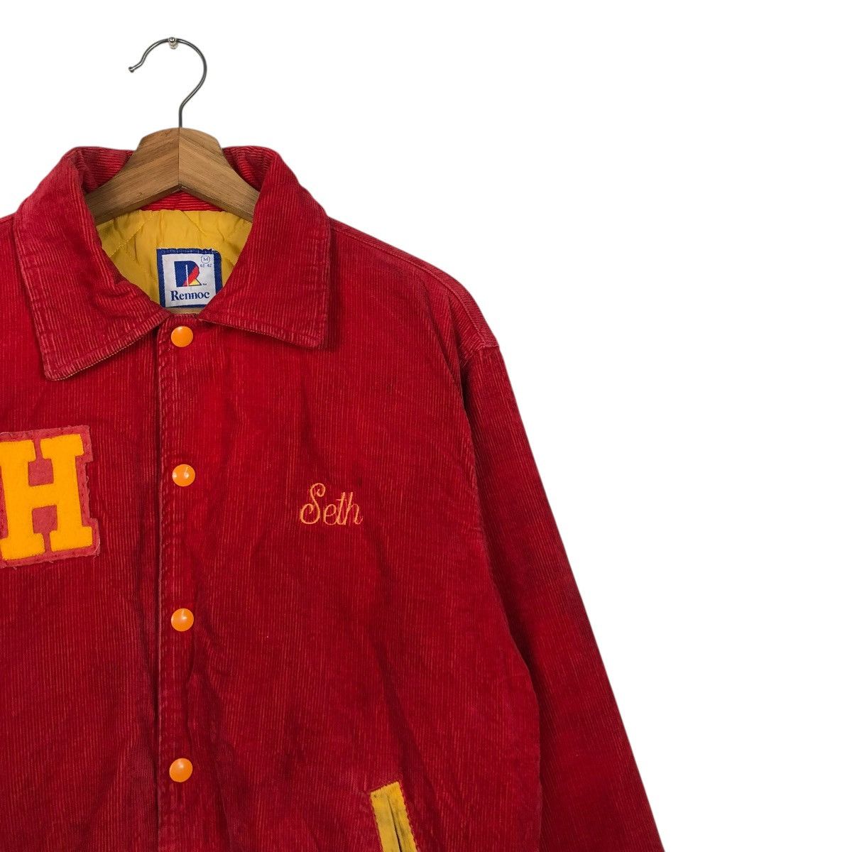 Vintage 🔥VINTAGE 70’s CORDUROY BOMBER JACKET RENNOC USA HAVEN LORD Size US M / EU 48-50 / 2 - 8 Thumbnail