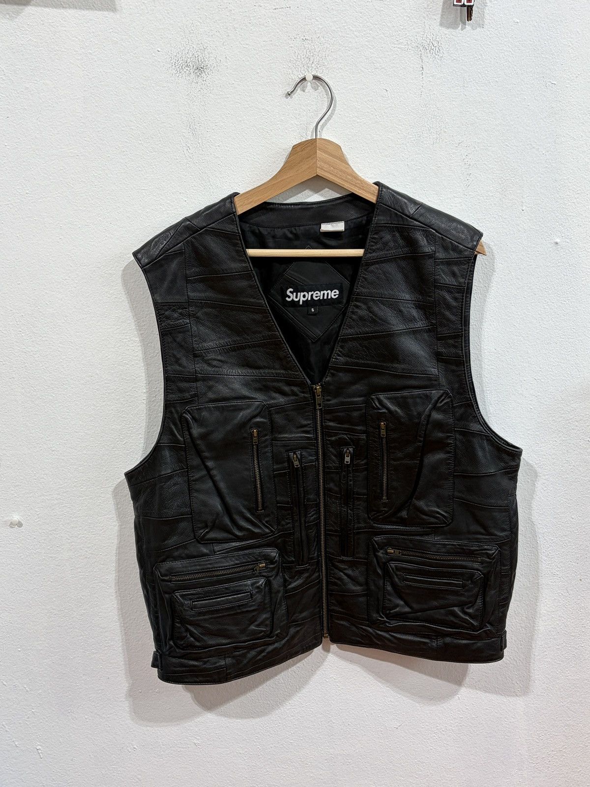 Supreme × Toy Machine Supreme x Toy Machine Leather Vest | Grailed