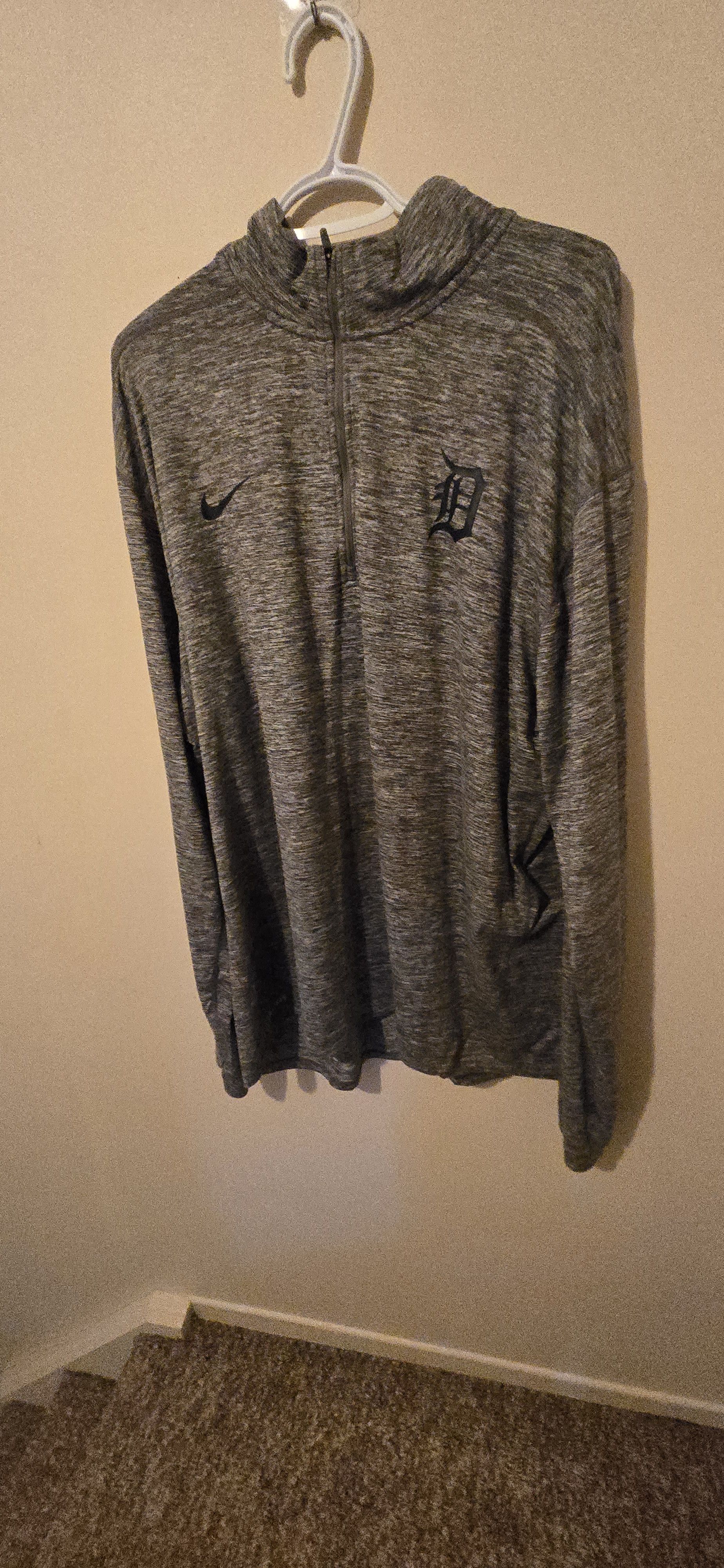 Nike Nike dry fit long sleeve Detroit Tigers shirt Size US XXL / EU 58 / 5 - 7 Thumbnail