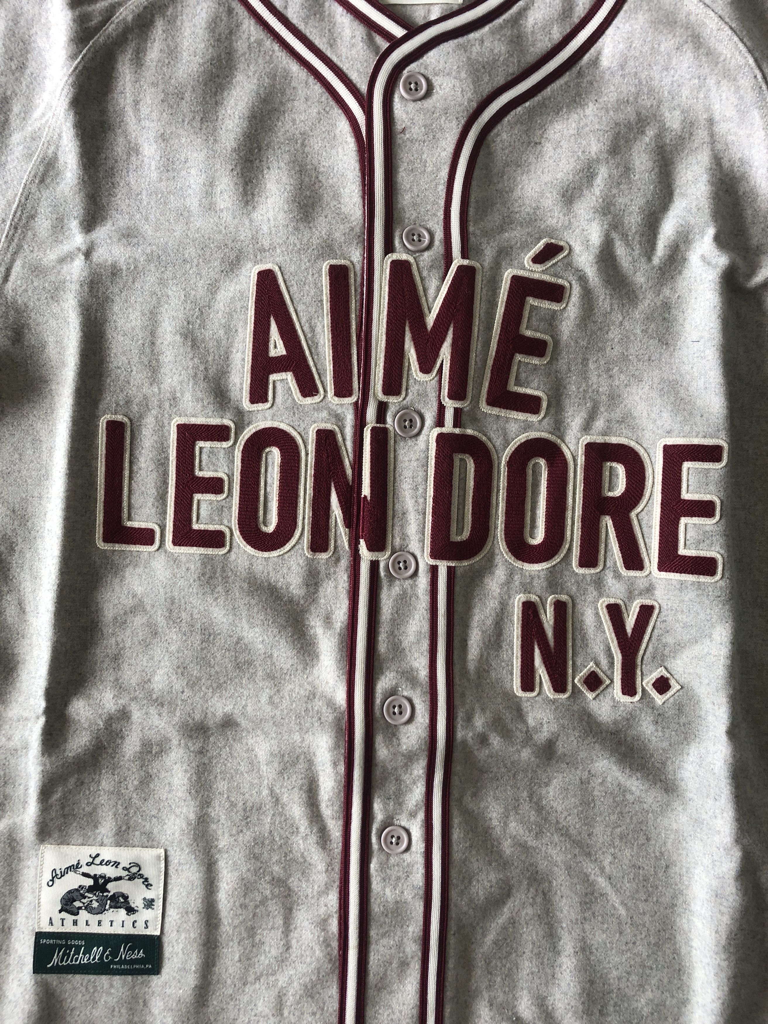 Aime Leon Dore × Mitchell & Ness ALD / Mitchell & Ness Team Baseball Jersey Size US M / EU 48-50 / 2 - 11 Thumbnail