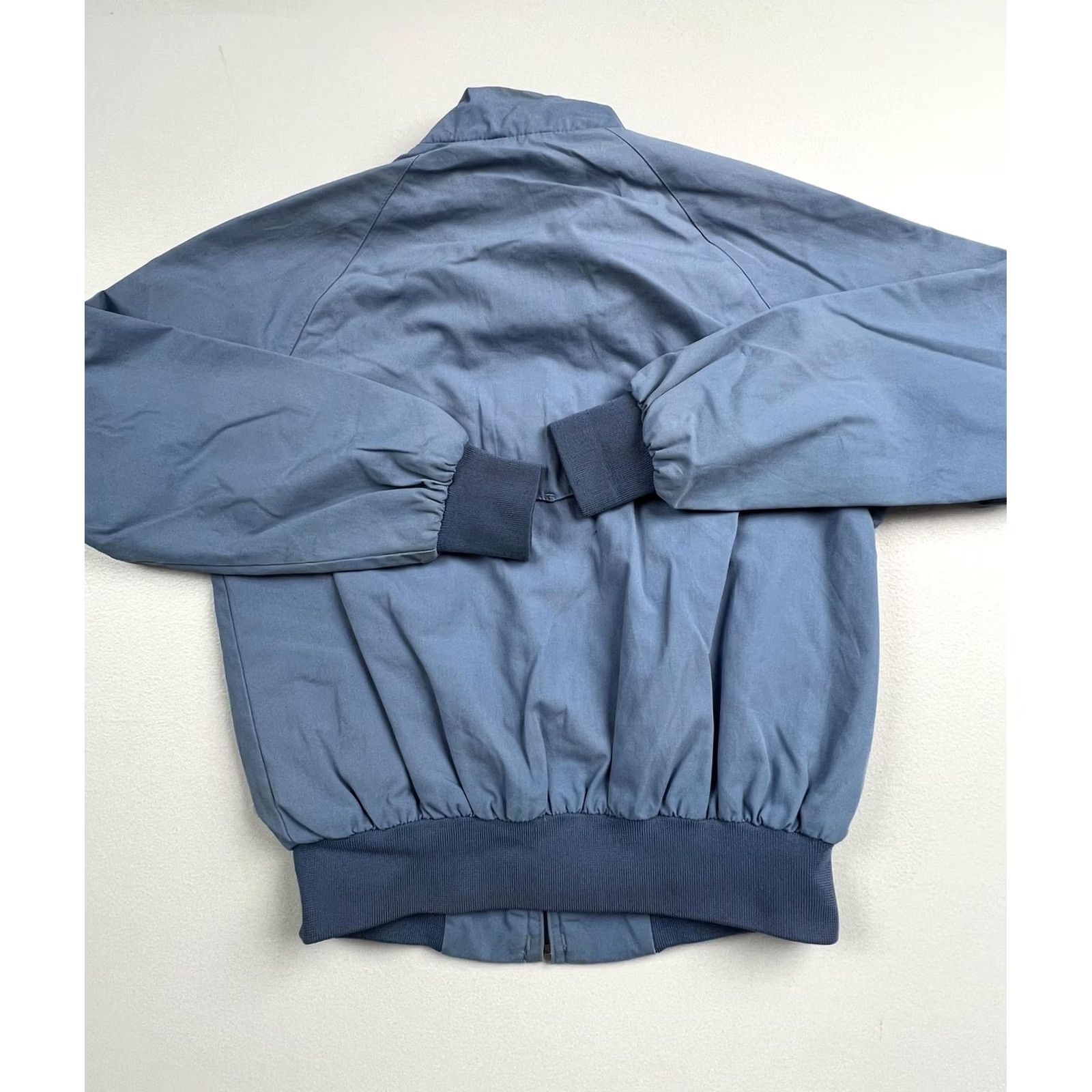 Vintage VINTAGE Arnie Jacket Mens M Blue Bomber Full Zip Plaid Hong Kong Size US M / EU 48-50 / 2 - 2 Thumbnail