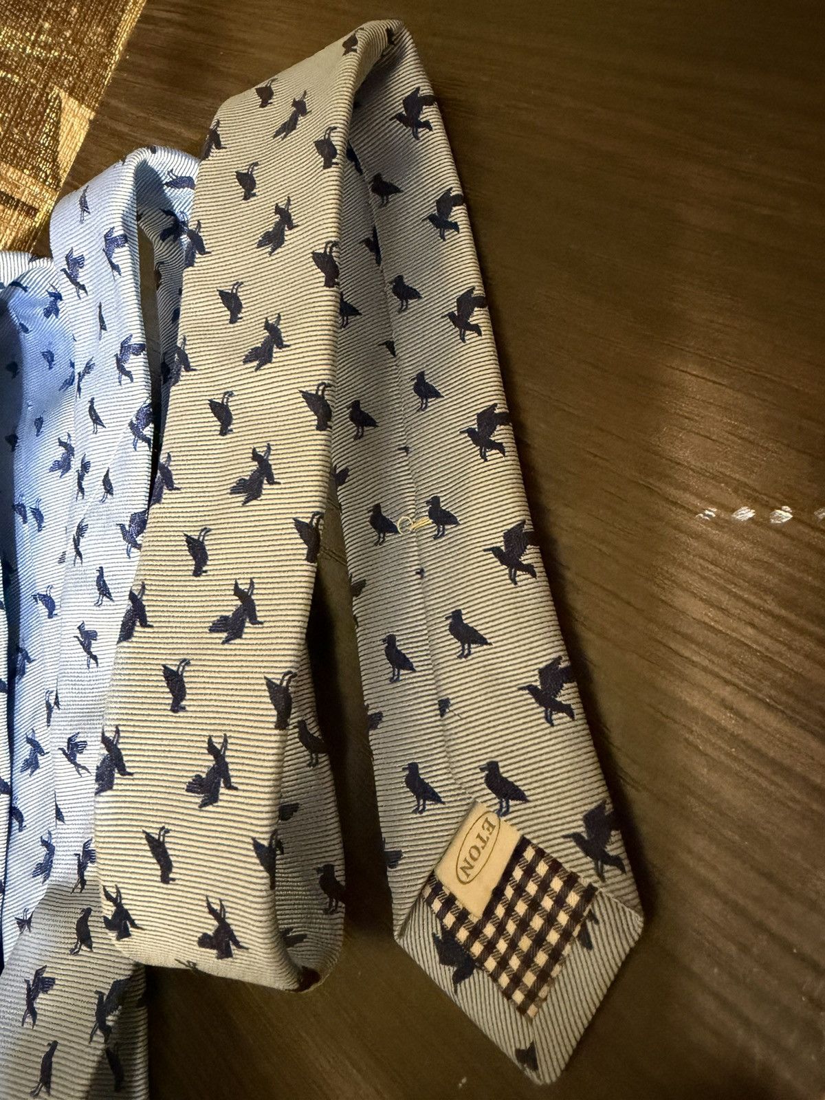 Eton Exclusive ETON Tie 100% Silk Made In ENGLAND Size ONE SIZE - 5 Thumbnail