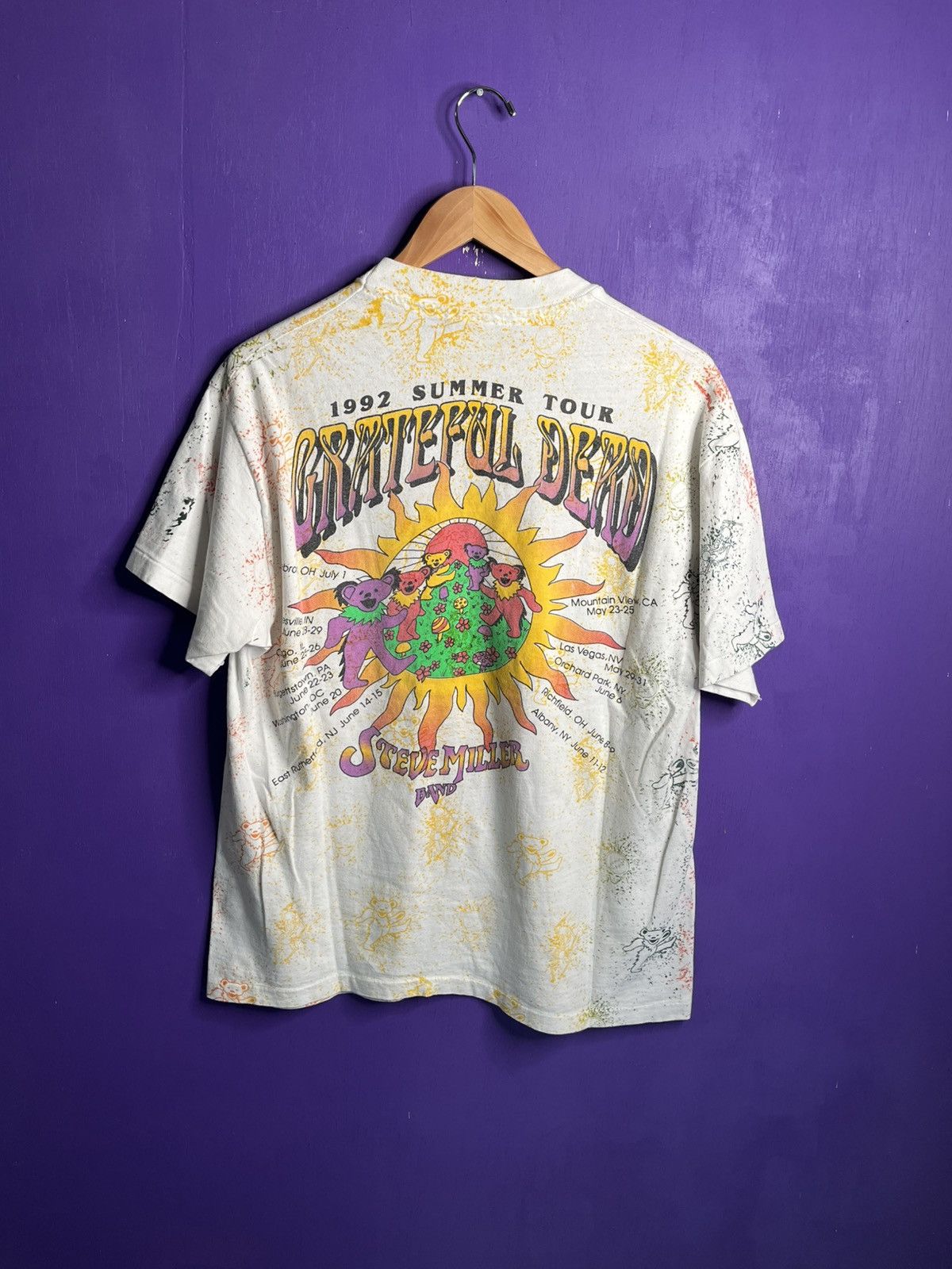 Band Tees × Grateful Dead × Vintage Vintage 1992 Grateful dead summer tour t-shirt Size US L / EU 52-54 / 3 - 2 Thumbnail