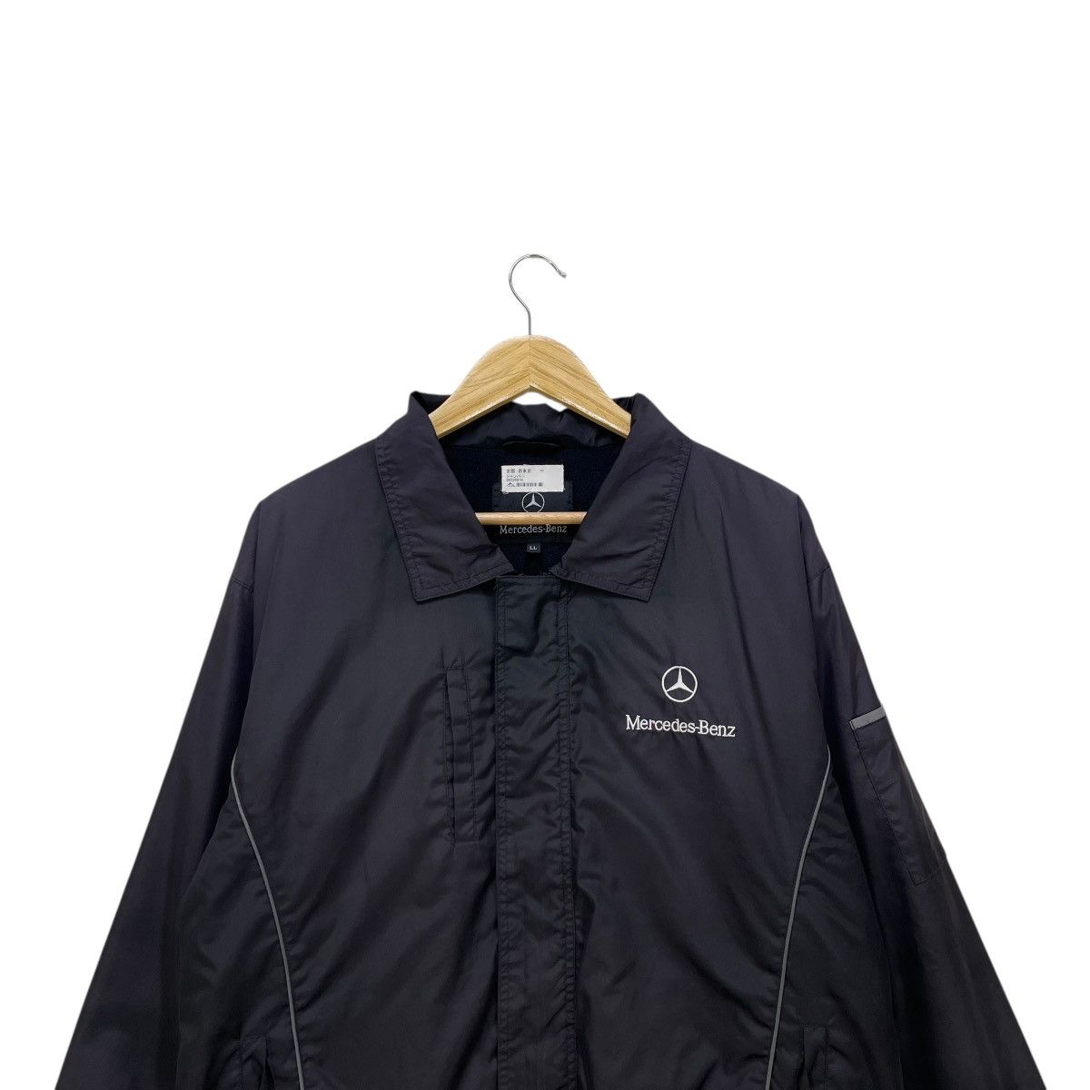 Mercedes-Benz 💥Vintage Mercedes Benz Bomber Zip Up Jacket Size US M / EU 48-50 / 2 - 3 Thumbnail