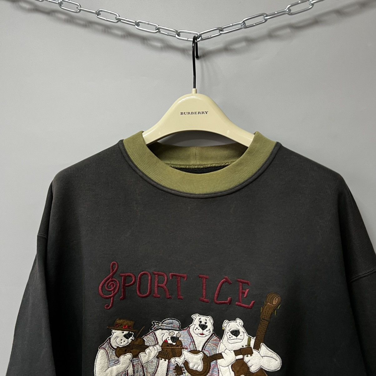 Iceberg × Vintage Vintage 90s Sport Ice by Iceberg Sweatshirt Size US XL / EU 56 / 4 - 3 Thumbnail