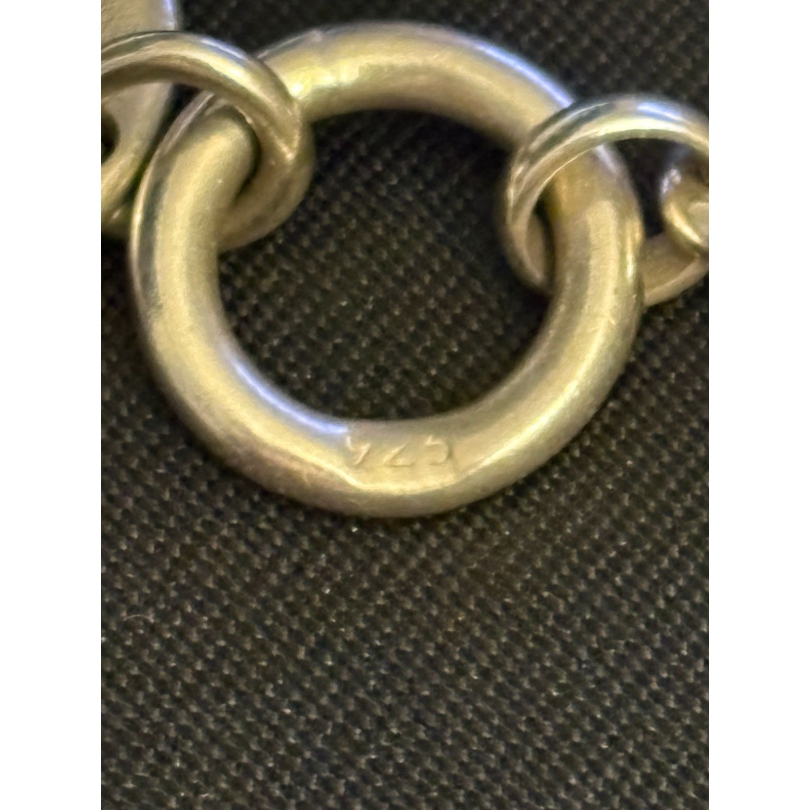 Other Vintage Sterling Silver Toggle Bracelet 925 23g Size 6.5 Size ONE SIZE - 4 Thumbnail