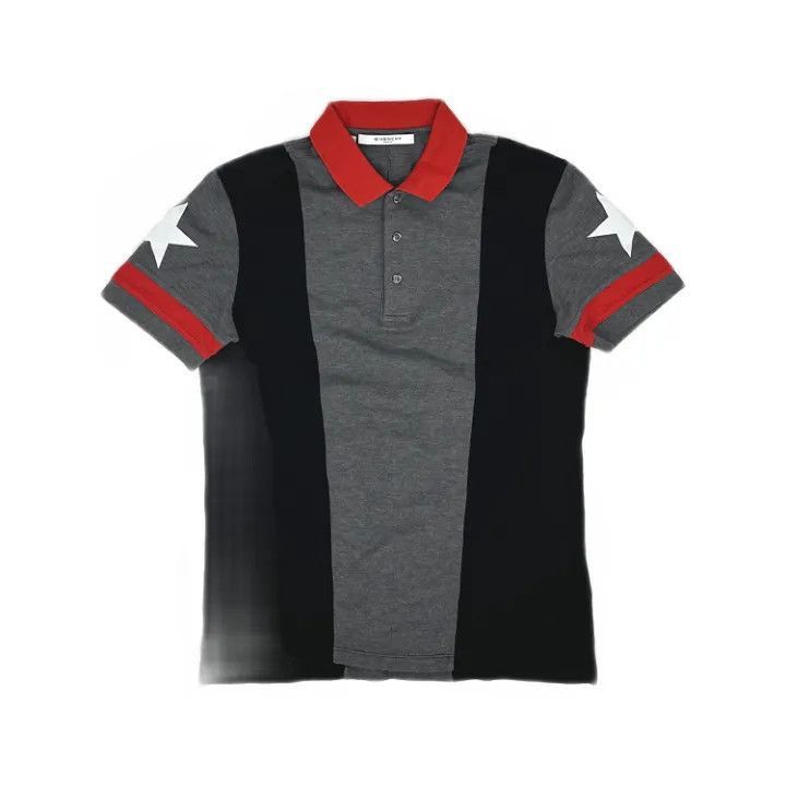 Givenchy Givenchy Givenchy Color Block Short Sleeve Polo Shirt -250 Size US M / EU 48-50 / 2 - 1 Thumbnail