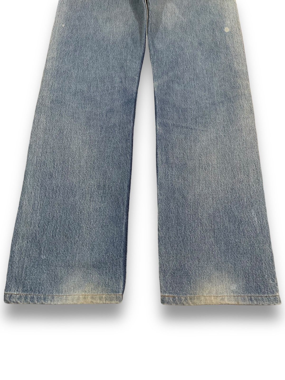 Levi's Vintage 90s Levis 501 Distressed Jeans Stamp Button #501 Size US 28 / EU 44 - 13 Thumbnail