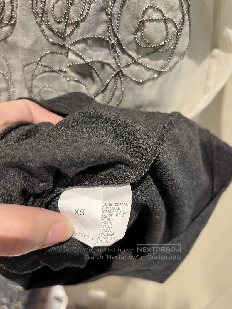 Brunello Cucinelli Brunello Cucinelli Jeweled Embroidered Top Two-Piece Set Size XS / US 0-2 / IT 36-38 - 6 Thumbnail
