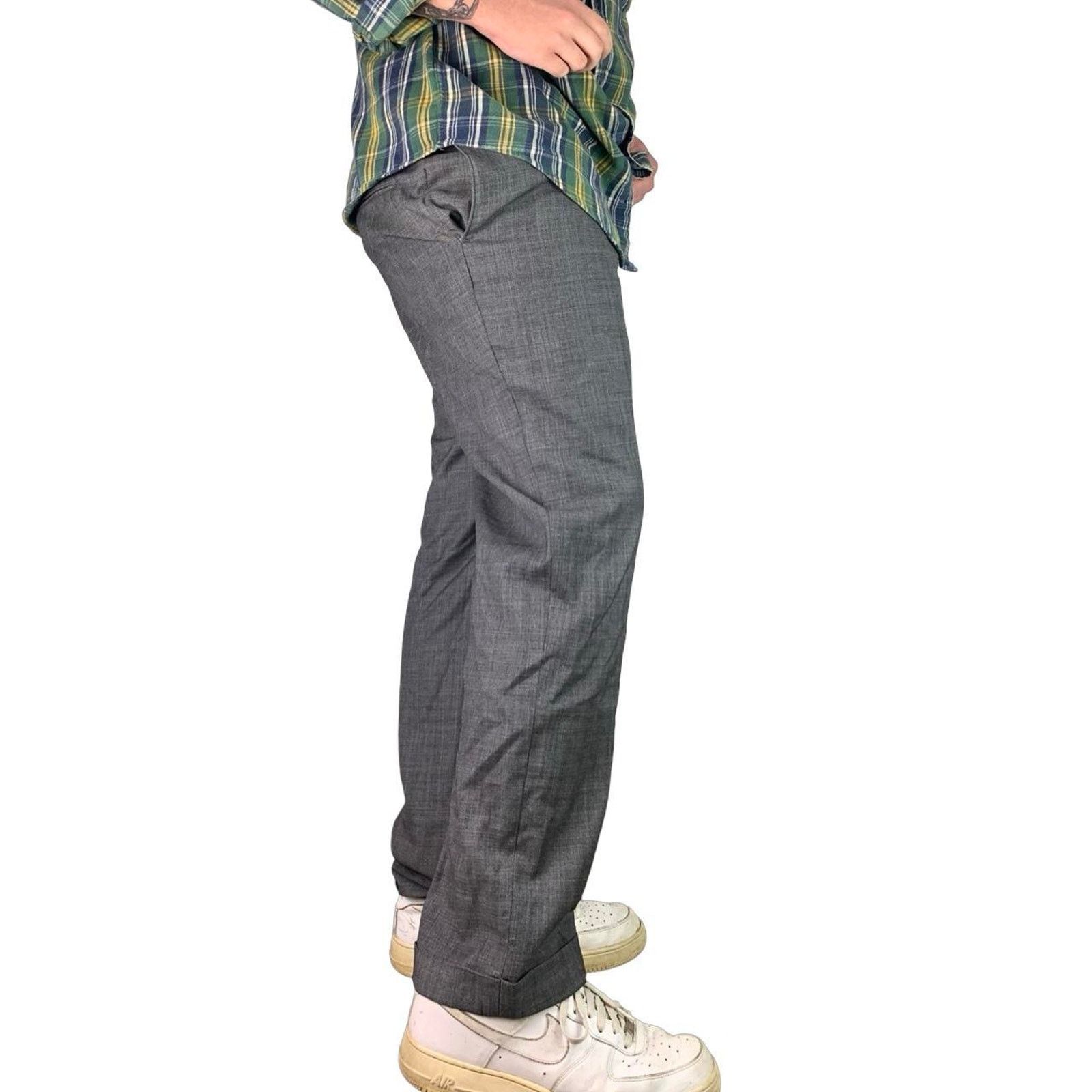 Chaps × Vintage Vintage grey dress pants Size US 33 - 3 Thumbnail