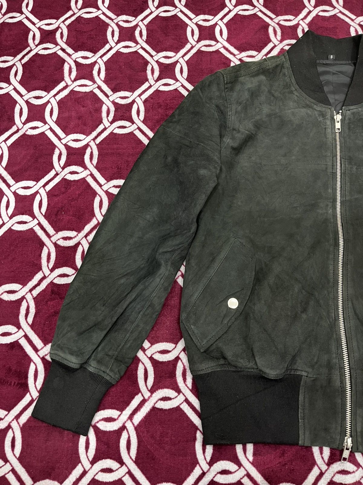 Le Grande Bleu (L.G.B.) Unknown Japanese Brand Goat Leather Jacket Size US S / EU 44-46 / 1 - 3 Thumbnail