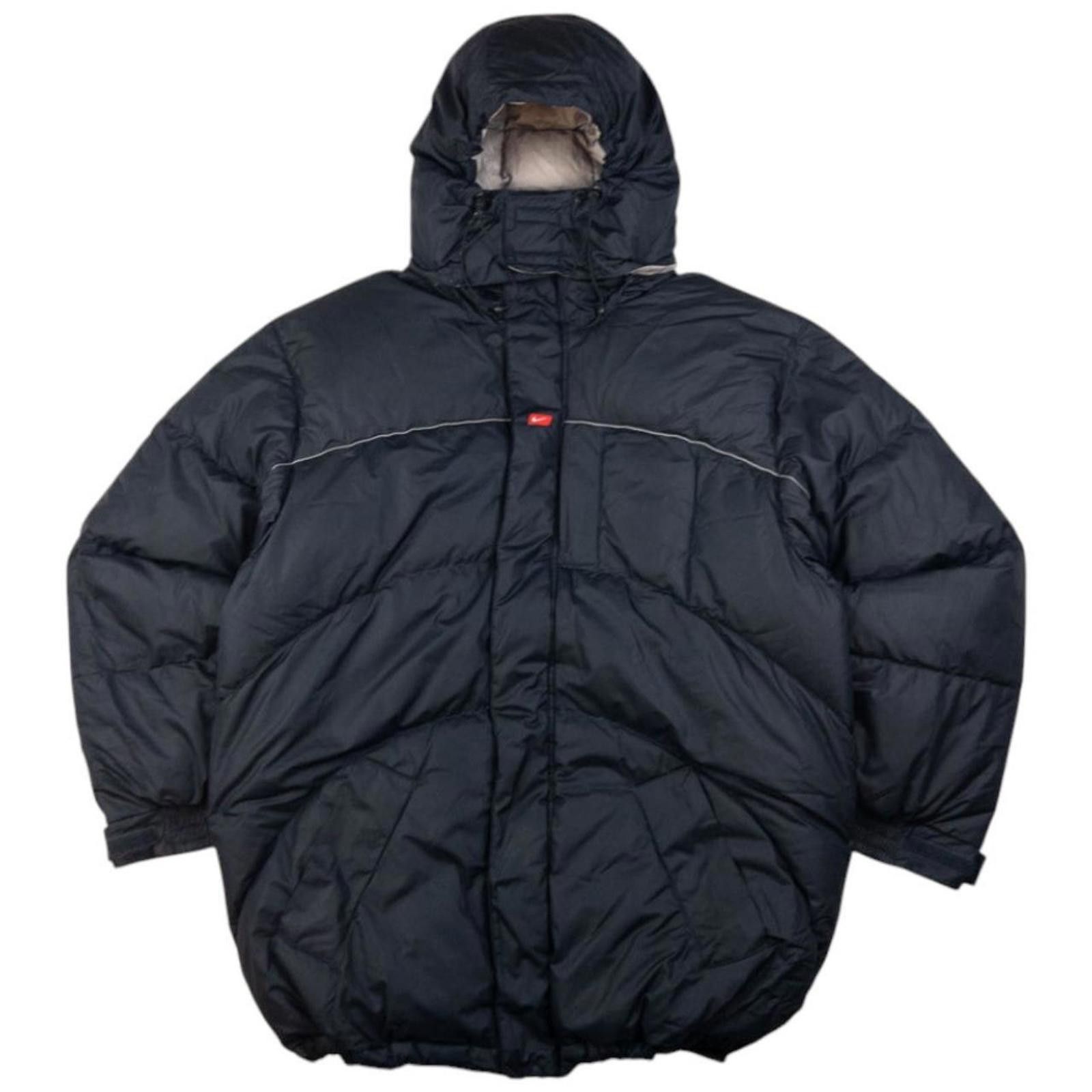Nike Vintage Nike Zip Up Puffer Jacket Size XL Size US L / EU 52-54 / 3 - 1 Thumbnail