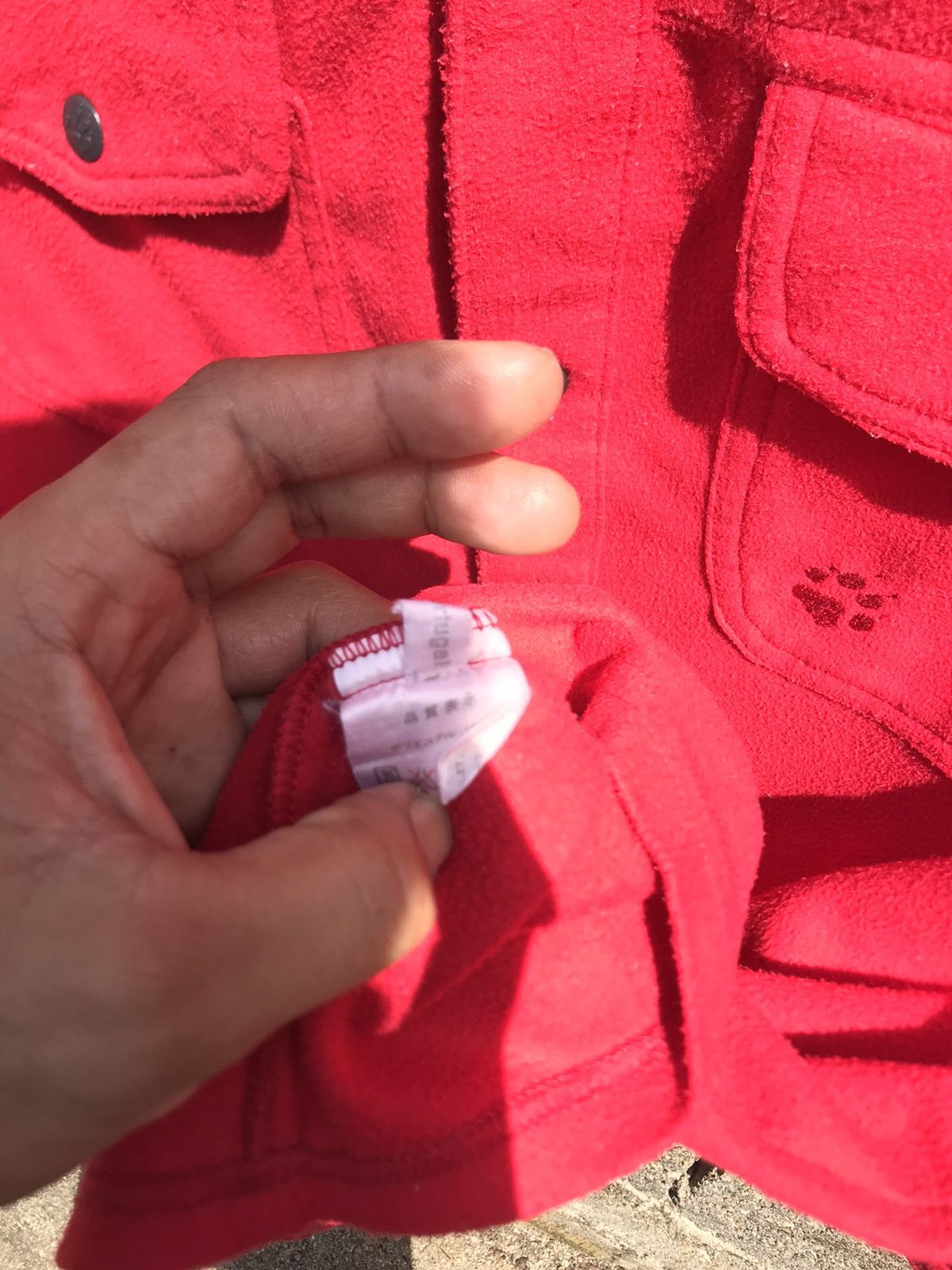 Jack Wolfskin × Vintage ⚡️Vintage Jack Wolfskin Button Up Fleece Size US L / EU 52-54 / 3 - 6 Thumbnail