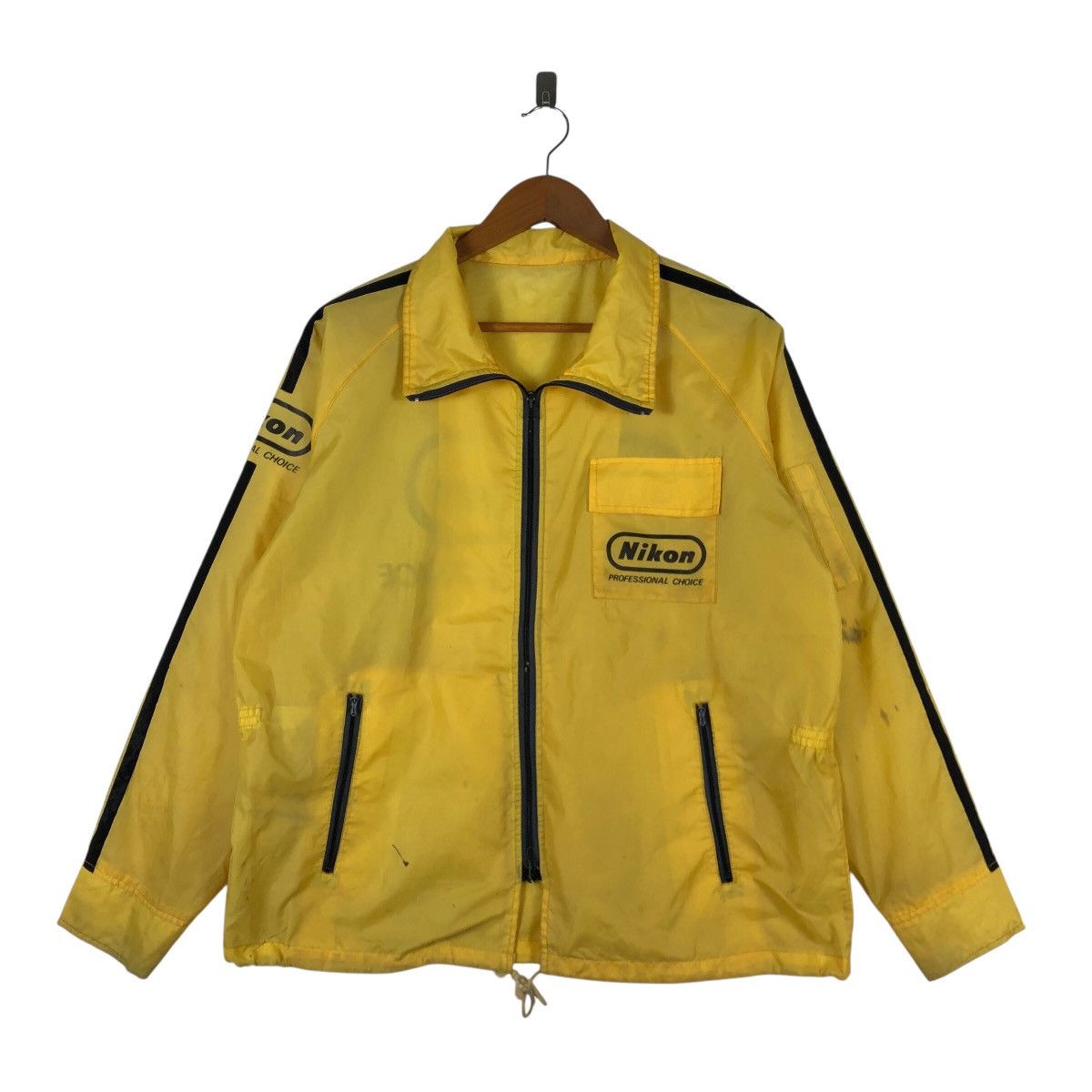 Japanese Brand × Nikon × Vintage NIKON Vintage Professional Choice Windbreaker Jacket Size US M / EU 48-50 / 2 - 1 Thumbnail