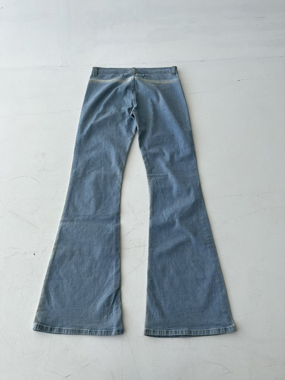 Japanese Brand Vintage 90s lightweight Japanese rock funk flare pants Size US 31 - 2 Thumbnail