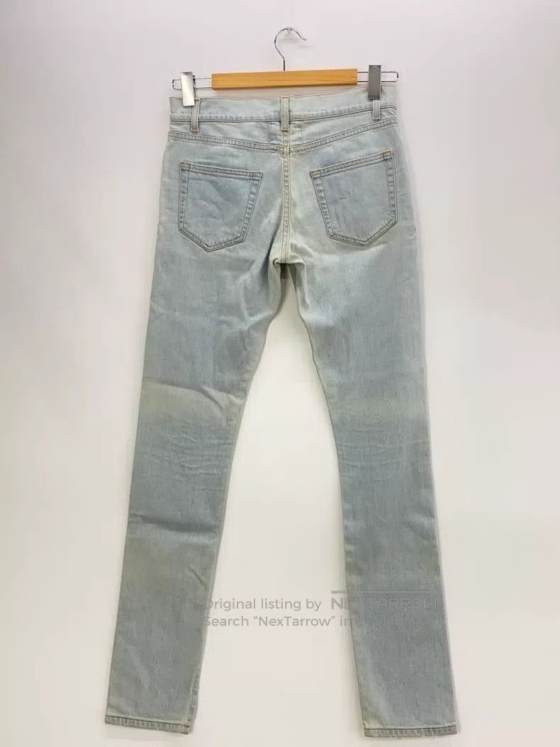 Saint Laurent Paris Saint Laurent Paris Ice Blue Denim Jeans i Size US 27 - 2 Thumbnail