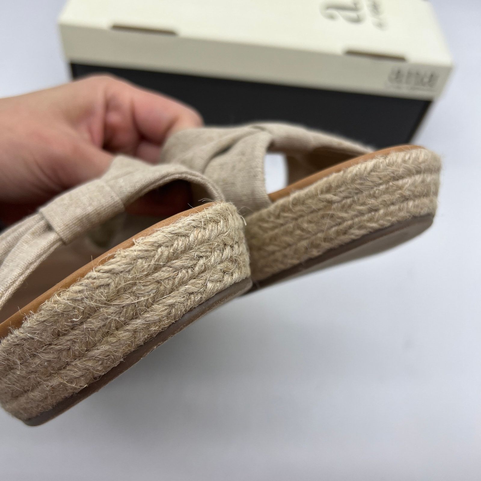 Other a.n.a Womens Dukes Heeled Sandals Brown Natural Size 10M Size US 10 / IT 40 - 5 Thumbnail