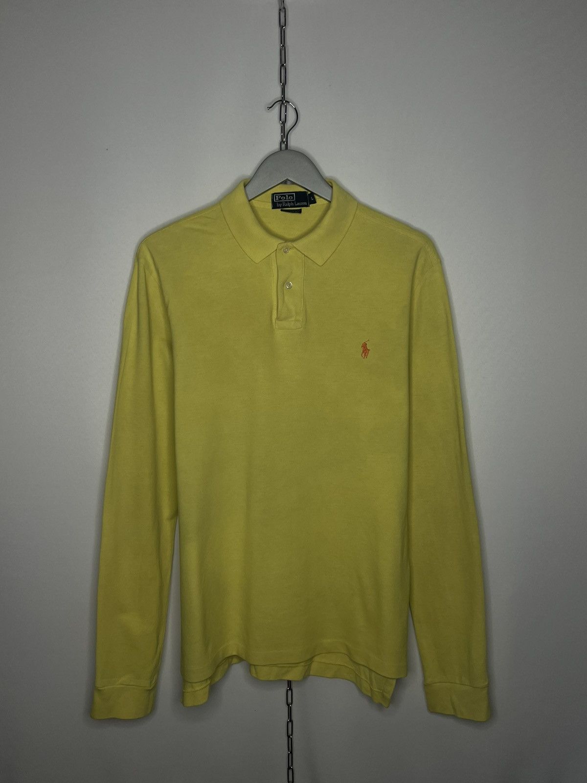 Polo Ralph Lauren × Vintage 🔥Vintage Polo Ralph Lauren Polo Rugby Long Sleeve Shirt 🔥 Size US L / EU 52-54 / 3 - 1 Thumbnail