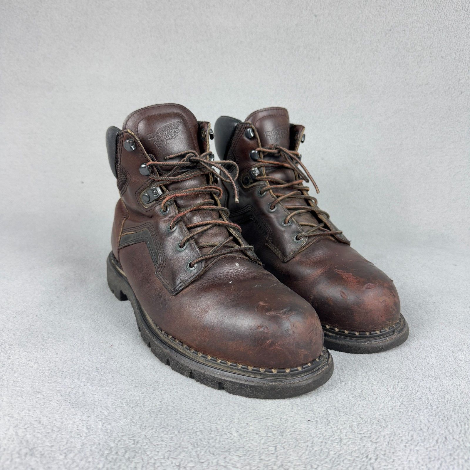 Red Wing Red Wing Steel Toe Boots 9.5 Vintage work y2k Size US 9.5 / EU 42-43 - 4 Thumbnail