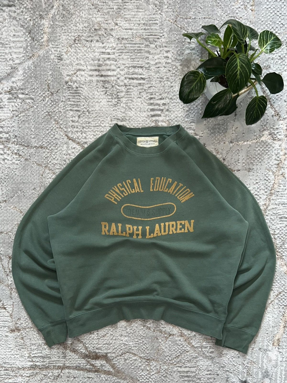 Denim & Supply Ralph Lauren × Polo Ralph Lauren × Vintage DENIM & SUPPLY POLO RALPH LAUREN VINTAGE 90S SWEATSHIRT Y2K Size US L / EU 52-54 / 3 - 1 Thumbnail
