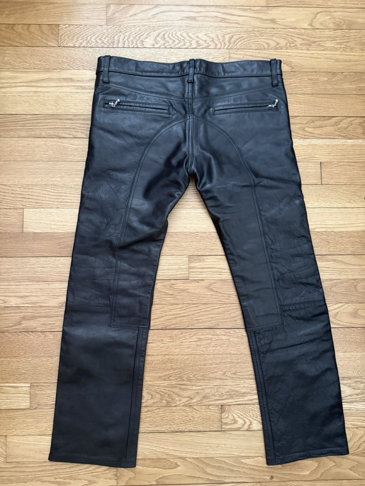 Junya Watanabe × Supreme Junya Watanabe leather pants CDG AD2007 cowhide Size US 31 - 6 Thumbnail