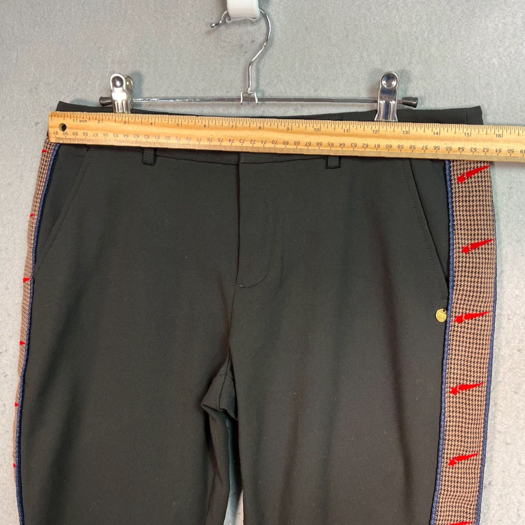 Scotch & Soda VINTAGE Scotch & Soda Womens Small Modern Classics Trousers W/ Side Stripe Detail Pants Size 28" / US 6 / IT 42 - 7 Thumbnail
