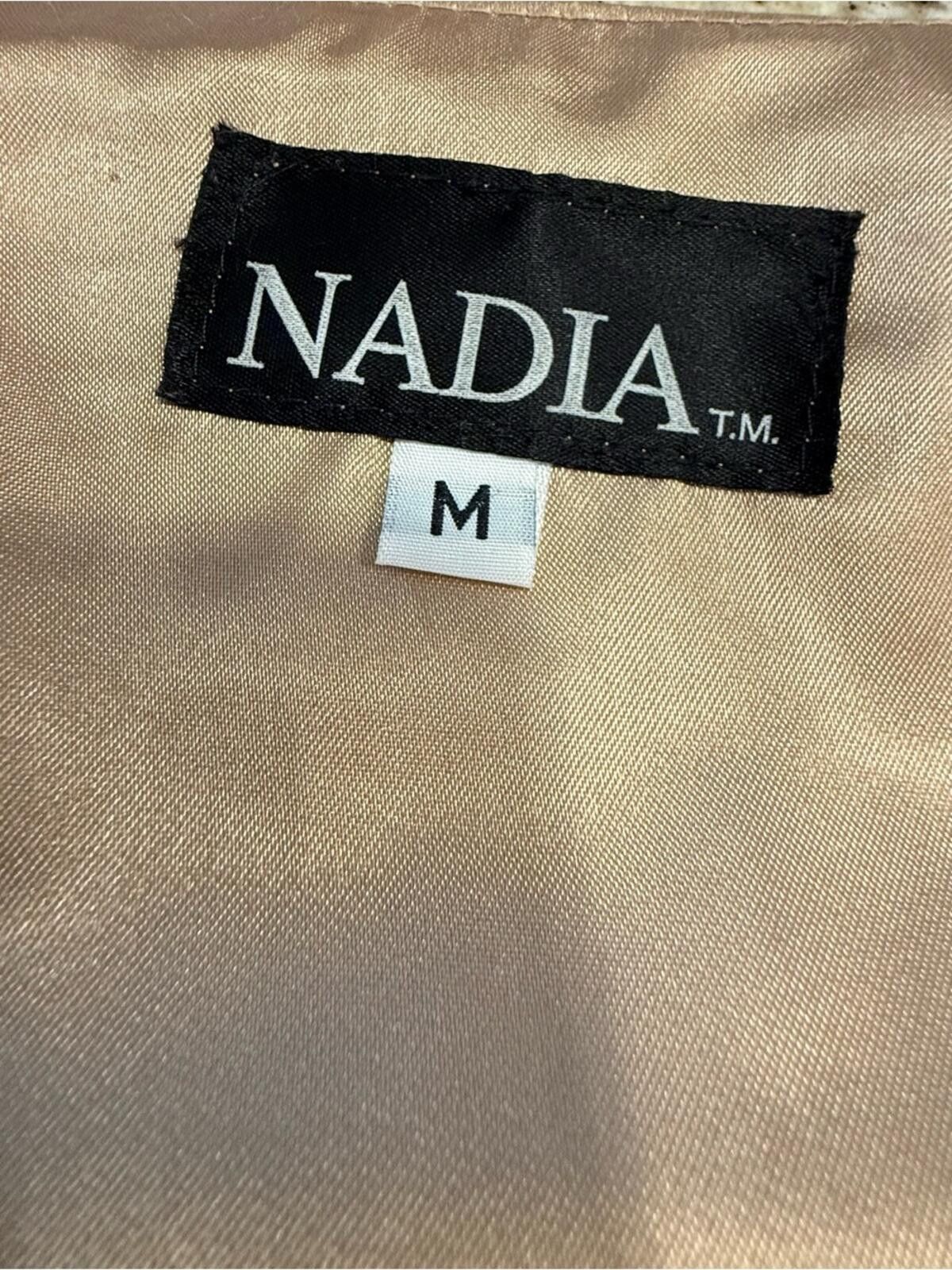 NADA Nadia vintage vest eclectic people pattern FLAW SZ M Size M / US 6-8 / IT 42-44 - 6 Thumbnail