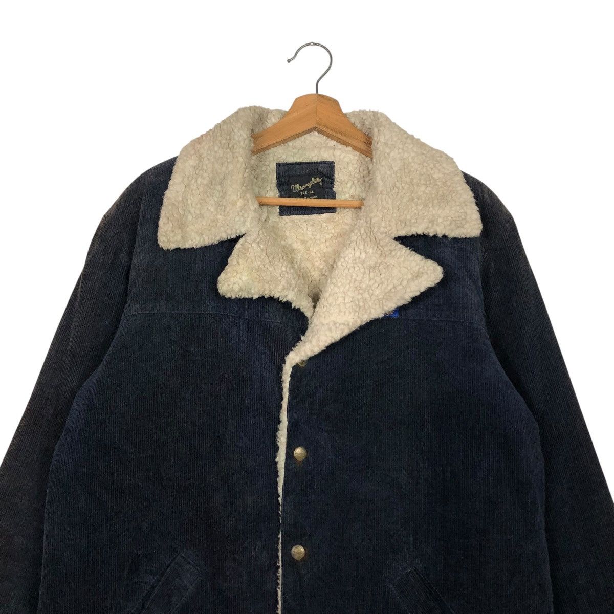 Wrangler 🔥VINTAGE CHORE CORDUROY JACKET WRANGLER BLANKET SHERPA Size US L / EU 52-54 / 3 - 5 Thumbnail