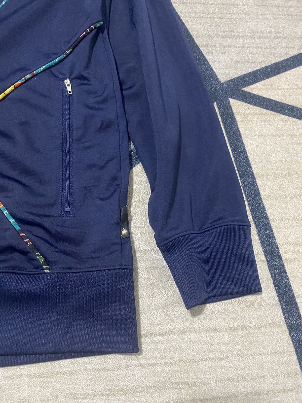 Japanese Brand × Takeo Kikuchi Takeo Kikuchi TrackTop Fullzipper Medium Navy Size US M / EU 48-50 / 2 - 4 Thumbnail