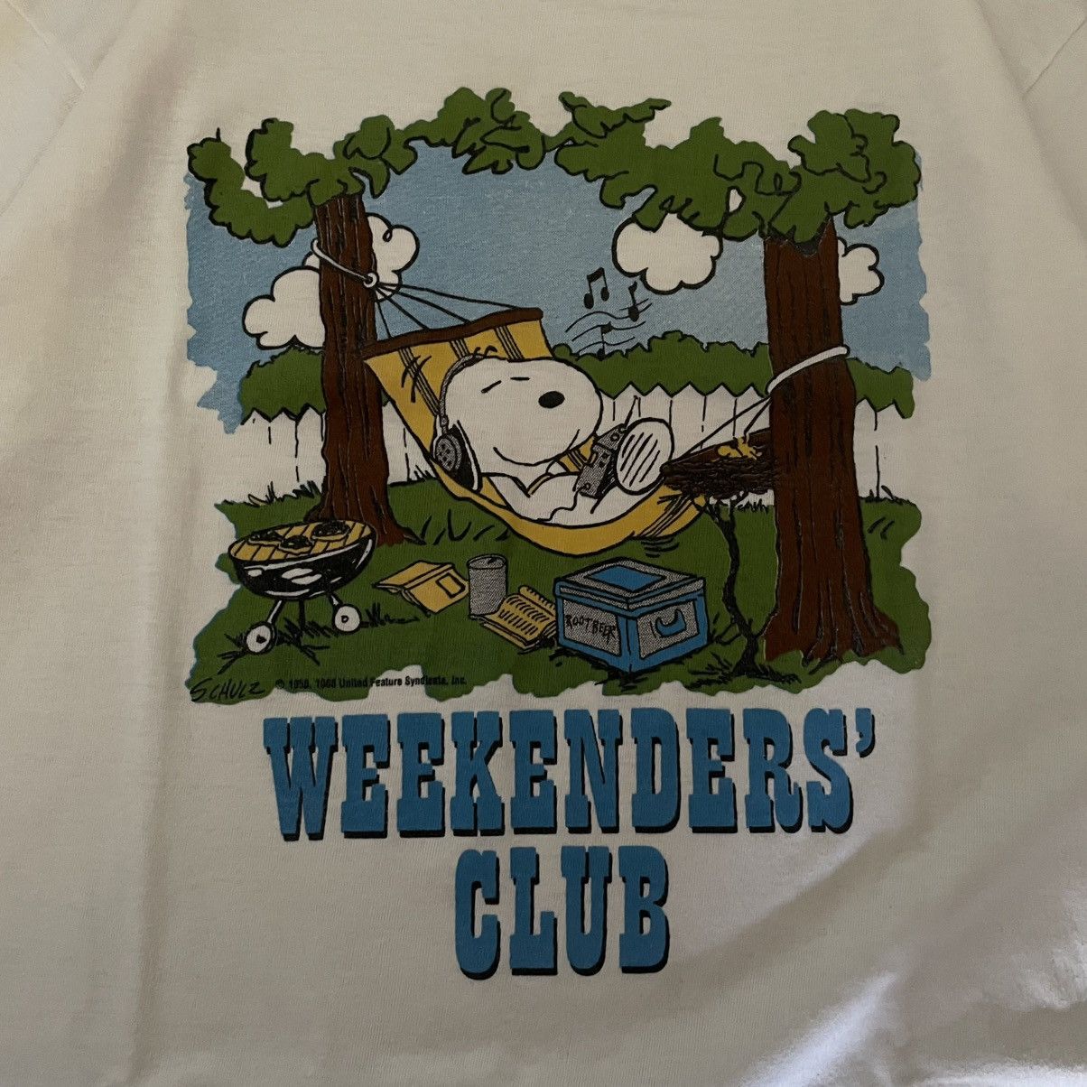 Vintage PEANUTS “SNOOPY” WEEKENDERS TEE VINTAGE Size US L / EU 52-54 / 3 - 2 Thumbnail