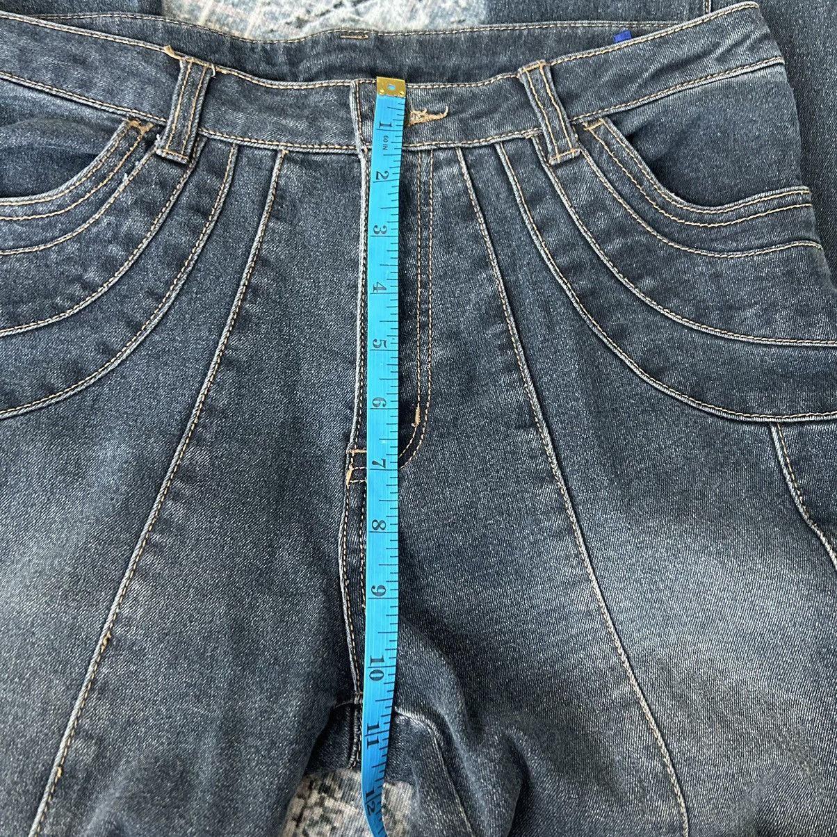 14th Addiction Flared Punk Rock Design Jeans Size US 30 / EU 46 - 17 Thumbnail