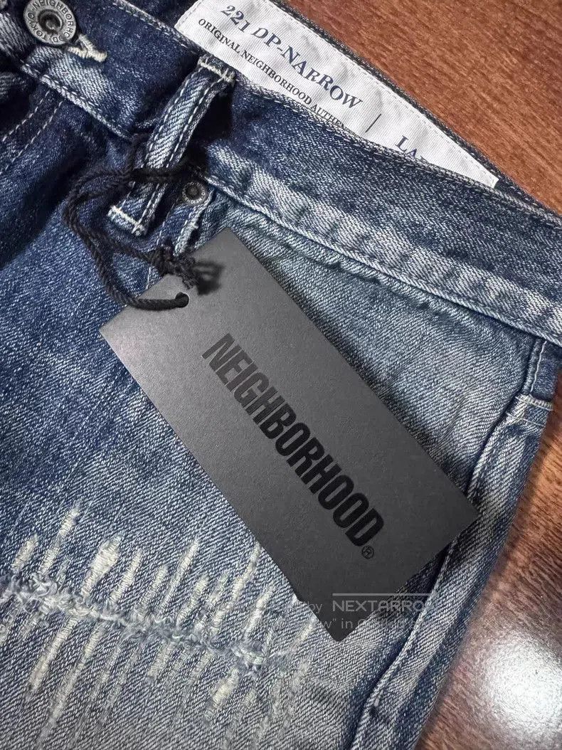 Neighborhood Neighborhood NBHD Denim Jeans Deep Narrow L. Size US 44 / EU 60 - 4 Thumbnail