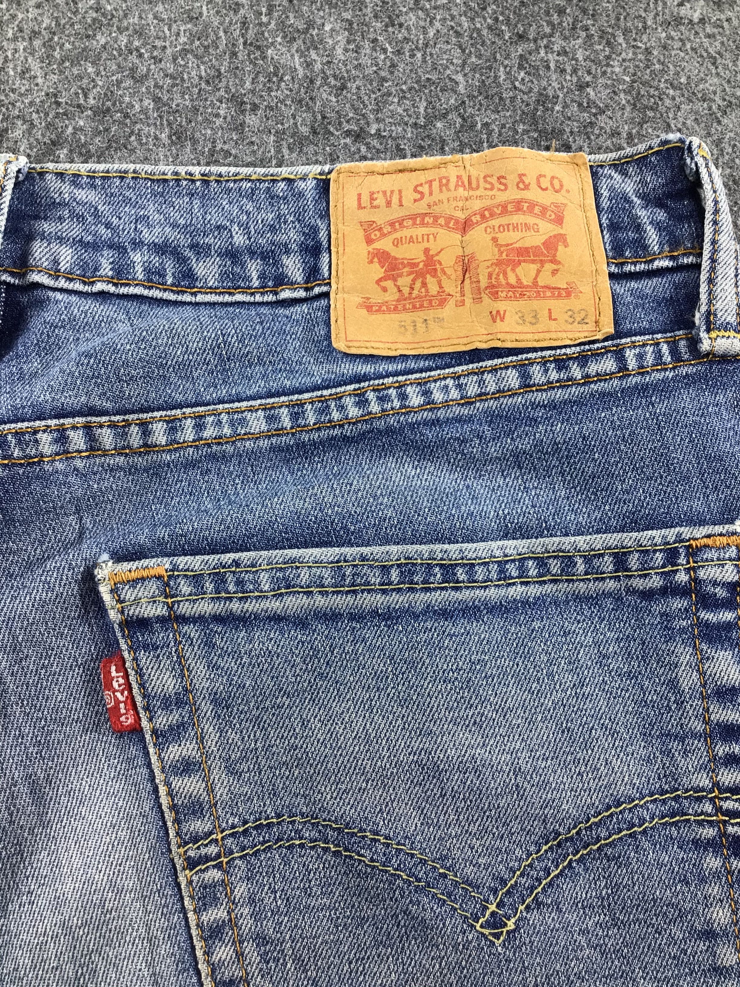 Levi's × Vintage Levis 511Jeans-JM143 Size US 33 - 5 Thumbnail