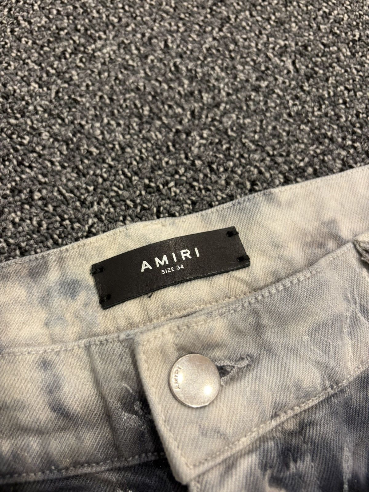 Amiri Amiri Bleached Tie-Dye Jeans Size US 34 / EU 50 - 4 Thumbnail