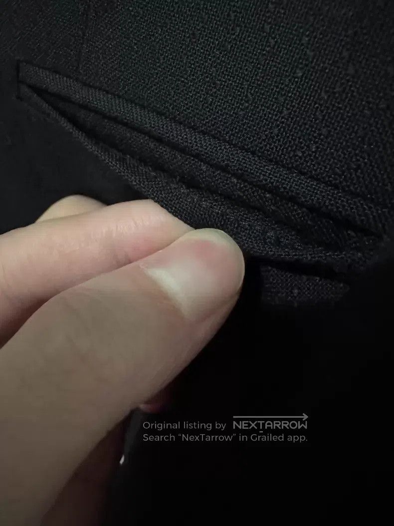 Saint Laurent Paris Saint Laurent Paris Satin Notched Lapel Dark Pattern Smoki Size US M / EU 48-50 / 2 - 4 Thumbnail