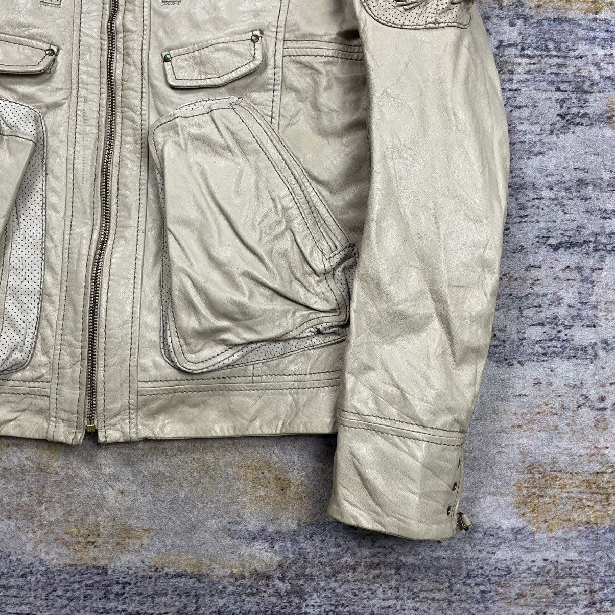Diesel Diesel multi pocket cargo leather jacket Size US S / EU 44-46 / 1 - 4 Thumbnail