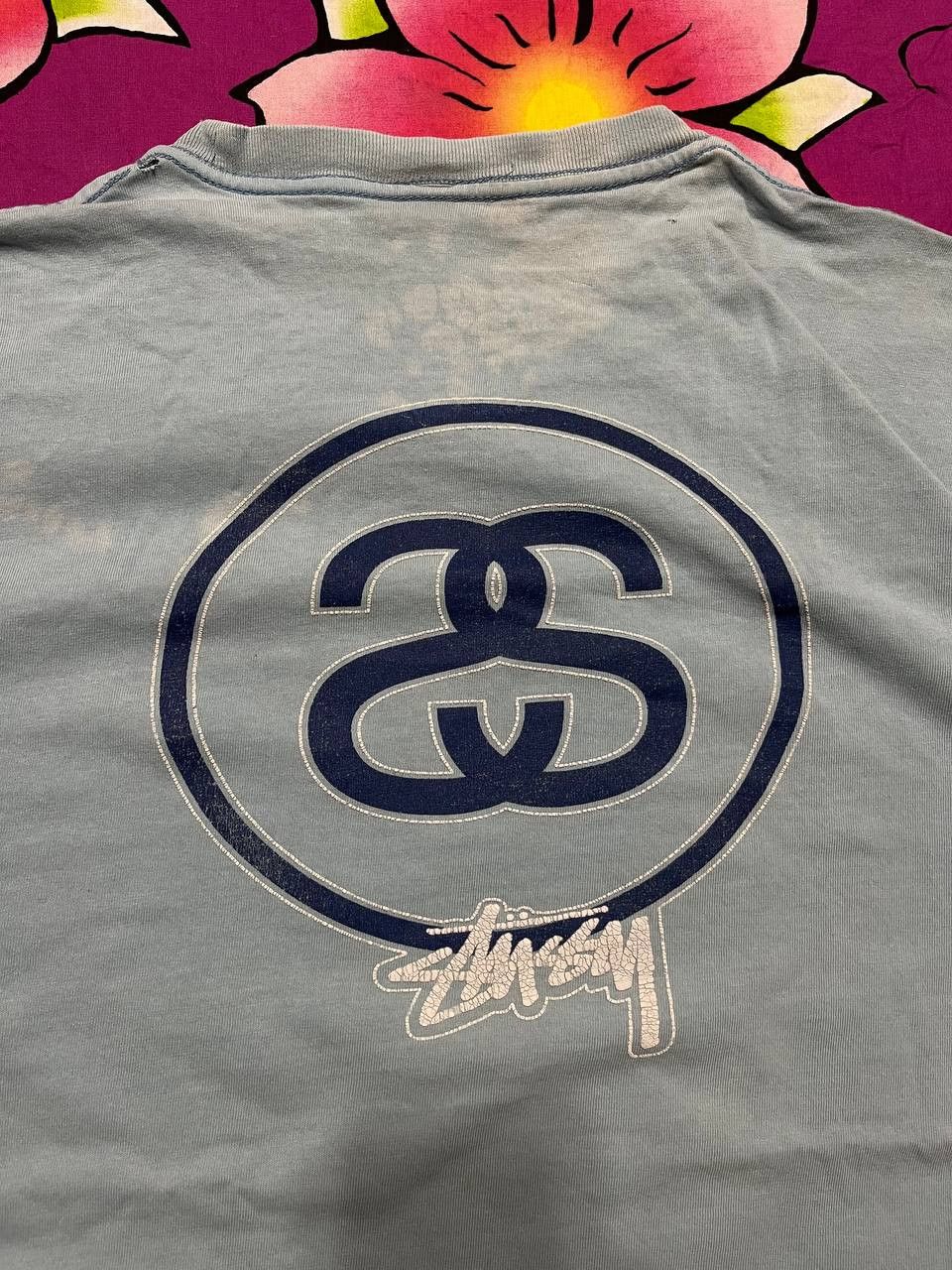 Stussy Vintage Stussy Outdoor back logo tshirt Size US L / EU 52-54 / 3 - 6 Thumbnail