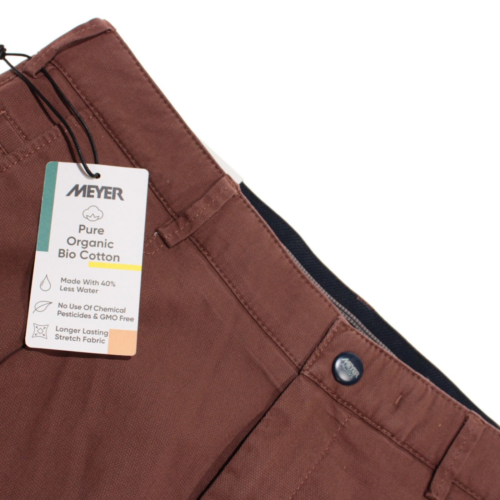 Other Meyer New with tags Chino Size 34 US In Brown Size US 34 / EU 50 - 1 Thumbnail